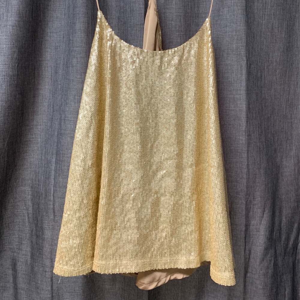 Sequin top
